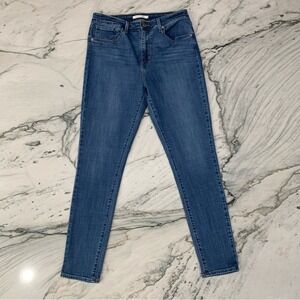 Levi's 721 High Rise‎ Skinny Jeans Size 31 Women's Denim Blue Five Pocket